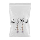 Maxbell Maxbell 2X Empty Car Perfume Bottle Hanging Pendant Aroma Diffuser Purple Flower