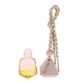 Maxbell Maxbell 5Pcs 6ML Car Hanging Perfume Bottle Essential Oil Pendant Decor Yellow