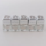 Maxbell Maxbell 5Pcs 6ML Car Perfume Bottle Essential Oil Fragrance Diffuser Vials Sliver