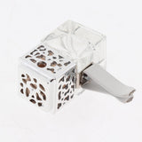 Maxbell Maxbell 5Pcs 6ML Car Perfume Bottle Essential Oil Fragrance Diffuser Vials Sliver