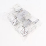 Maxbell Maxbell 5Pcs 6ML Car Perfume Bottle Essential Oil Fragrance Diffuser Vials Sliver