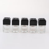 Maxbell Maxbell 5Pcs 6ML Car Perfume Bottle Essential Oil Fragrance Diffuser Vials Black