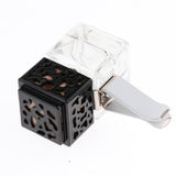 Maxbell Maxbell 5Pcs 6ML Car Perfume Bottle Essential Oil Fragrance Diffuser Vials Black