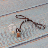 Maxbell Maxbell 5 Pieces Refillable Car Decor Perfume Bottle Pendants Bottle for Home 2.8cm