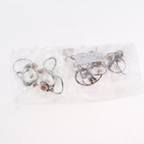 Maxbell Maxbell 5 Pieces Refillable Car Decor Perfume Bottle Pendants Bottle for Home 2.8cm