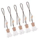 Maxbell Maxbell 5Pcs Home Car Hanging Perfume Bottle Essential Oil Pendant Decor Vials 01