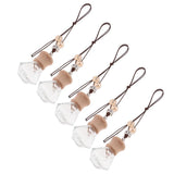 Maxbell Maxbell 5Pcs Home Car Hanging Perfume Bottle Essential Oil Pendant Decor Vials 02
