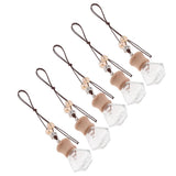 Maxbell Maxbell 5Pcs Home Car Hanging Perfume Bottle Essential Oil Pendant Decor Vials 02