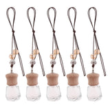 Maxbell Maxbell 5Pcs Home Car Hanging Perfume Bottle Essential Oil Pendant Decor Vials 02