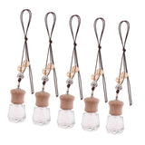 Maxbell Maxbell 5Pcs Home Car Hanging Perfume Bottle Essential Oil Pendant Decor Vials 02