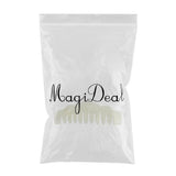 Maxbell Maxbell Natural Jade Gua Sha Acupoint Massage Comb Scalp Massager Relaxation Comb 02