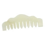 Maxbell Maxbell Natural Jade Gua Sha Acupoint Massage Comb Scalp Massager Relaxation Comb 02