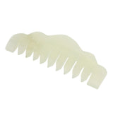 Maxbell Maxbell Natural Jade Gua Sha Acupoint Massage Comb Scalp Massager Relaxation Comb 02