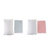 Maxbell Maxbell Rectangle Lumbar Support Pillow Cushion for Home Office Chair Car Sofa Pink