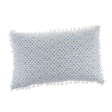 Maxbell Maxbell Rectangle Lumbar Support Pillow Cushion for Home Office Chair Car Sofa Blue