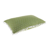 Maxbell Maxbell Rectangle Lumbar Support Pillow Cushion for Home Office Chair Car Sofa Green