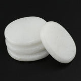 Maxbell Maxbell 4 Piece Hot Spa Massage Stone Rock Energy Stone for Body Facial Care White