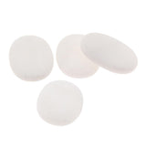 Maxbell Maxbell 4 Piece Hot Spa Massage Stone Rock Energy Stone for Body Facial Care White