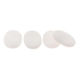 Maxbell Maxbell 4 Piece Hot Spa Massage Stone Rock Energy Stone for Body Facial Care White