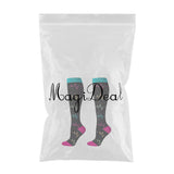 Maxbell Maxbell Unisex Compression Socks Long Calf Sleeves Knee-High Sports Stockings XL L