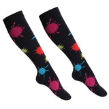 Maxbell Maxbell 1 Pair Women Compression Socks Stocking Sleeve For Sports Running Black S-M