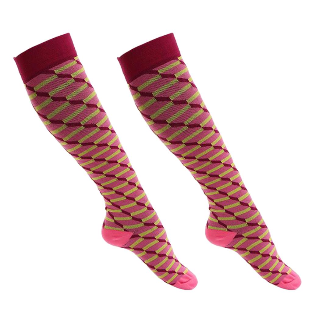 Maxbell Maxbell 1 Pair Women Running Sports Leg Support Sleeves Compression Socks XL L 01