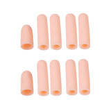 Maxbell 30Pcs Thumb Protector Splint Silicone Gel Finger Sleeves Cap Cover Tube Skin