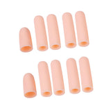 Maxbell 30Pcs Thumb Protector Splint Silicone Gel Finger Sleeves Cap Cover Tube Skin
