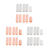Maxbell 30Pcs Thumb Protector Splint Silicone Gel Finger Sleeves Cap Cover Tube Skin