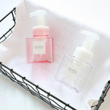 Maxbell Maxbell 2Pcs 250ml Square Foam Lotion Pump Bottle Dispenser Vials Jar White
