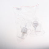 Maxbell Maxbell 2Pcs 250ml Square Foam Lotion Pump Bottle Dispenser Vials Jar Clear