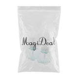 Maxbell Maxbell 2Pcs 250ml Square Foam Lotion Pump Bottle Dispenser Vials Jar Clear Blue