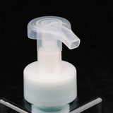 Maxbell Maxbell 2Pcs 250ml Square Foam Lotion Pump Bottle Dispenser Vials Jar Clear Blue