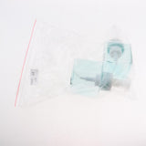 Maxbell Maxbell 2Pcs 250ml Square Foam Lotion Pump Bottle Dispenser Vials Jar Clear Blue