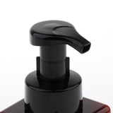 Maxbell Maxbell 2Pcs 250ml Square Foam Lotion Pump Bottle Dispenser Vials Jar Brown