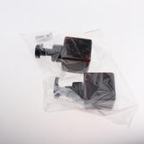 Maxbell Maxbell 2Pcs 250ml Square Foam Lotion Pump Bottle Dispenser Vials Jar Brown
