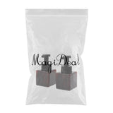 Maxbell Maxbell 2Pcs 250ml Square Foam Lotion Pump Bottle Dispenser Vials Jar Brown