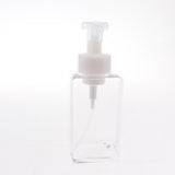 Maxbell Maxbell Empty Plastic Square Pump Bottle Jar Foam Dispenser for Liquid Lotion Clear