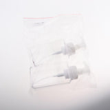Maxbell Maxbell Empty Plastic Square Pump Bottle Jar Foam Dispenser for Liquid Lotion Clear