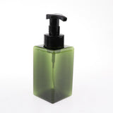 Maxbell Maxbell Empty Plastic Square Pump Bottle Jar Foam Dispenser for Liquid Lotion Green