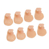 Maxbell Maxbell 2Pair Little Toe Bunion Protector Small Toe Gel Guard Separator With Hole