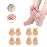 Maxbell Maxbell 2Pair Little Toe Bunion Protector Small Toe Gel Guard Separator With Hole