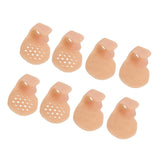 Maxbell Maxbell 2Pair Little Toe Bunion Protector Small Toe Gel Guard Separator With Hole