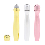 Maxbell Maxbell 15ml Empty Roller Bottles for Essential Oils Perfume liquids  Golden