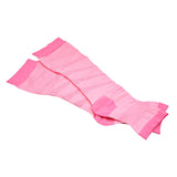 Maxbell Maxbell 1 Pair Women Open Toe Compression Socks Sleeves For Sports Running Pink