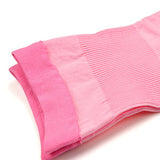 Maxbell Maxbell 1 Pair Women Open Toe Compression Socks Sleeves For Sports Running Pink