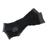 Maxbell Maxbell 1 Pair Women Open Toe Compression Socks Sleeves For Sports Running Black