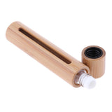 Maxbell Maxbell 10ML Bamboo Roller Bottles Roll On Bottles for Essential Oil Glass Bead Head