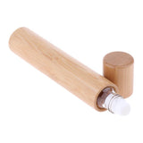 Maxbell Maxbell Natural Bamboo Refillable Empty Essential Oil Makeup Roll on Bottle 15 ml