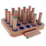 Maxbell Maxbell Stroke Hemiplegia Patients Finger Exerciser Orthotics Training Wood Board S